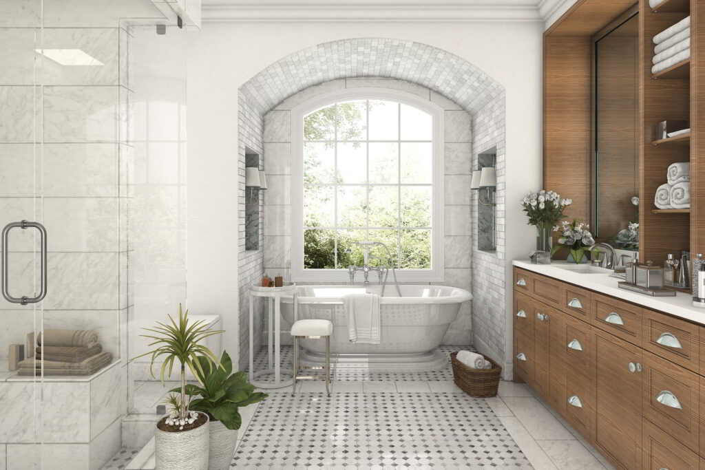 tiling service for bathrooms