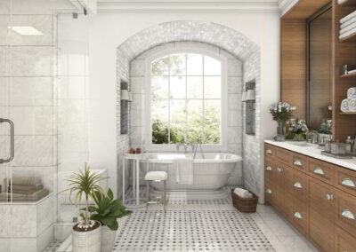 tiling service for bathrooms